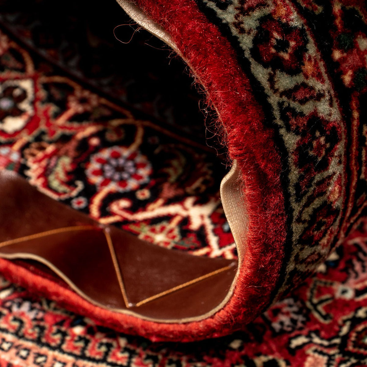 Løber Persisk tæppe - Bijar - 281 x 80 cm - flerfarvet