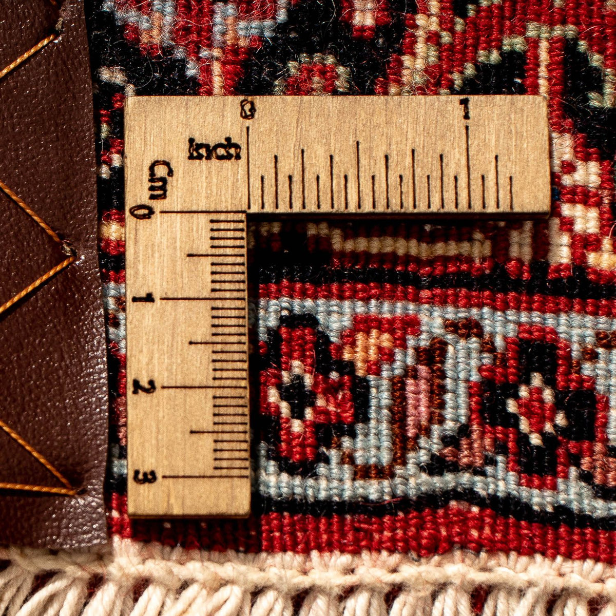 Løber Persisk tæppe - Bijar - 281 x 80 cm - flerfarvet