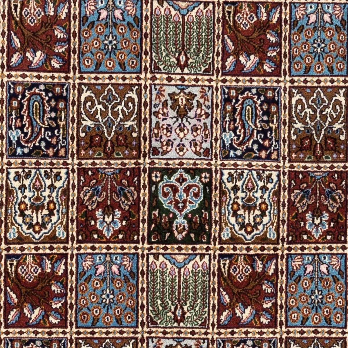Persisk tæppe - Classic - 242 x 165 cm - mørkerød