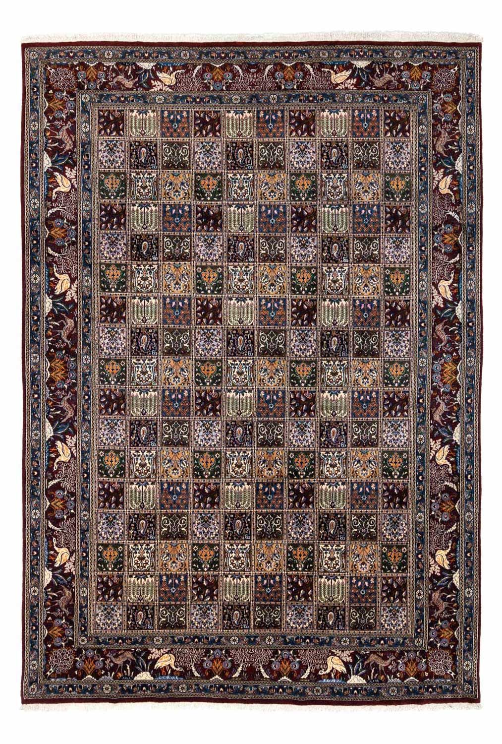 Persisk tæppe - Classic - 354 x 249 cm - mørkerød