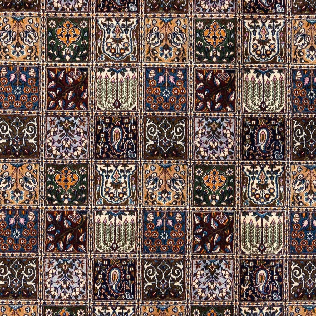 Persisk tæppe - Classic - 354 x 249 cm - mørkerød