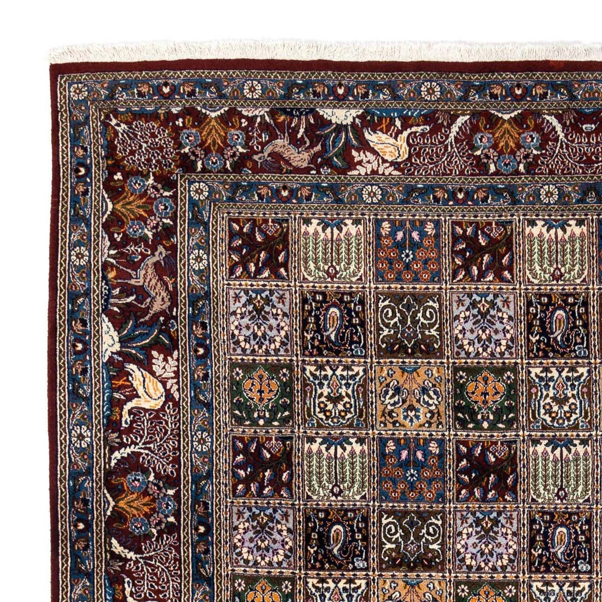 Persisk tæppe - Classic - 354 x 249 cm - mørkerød