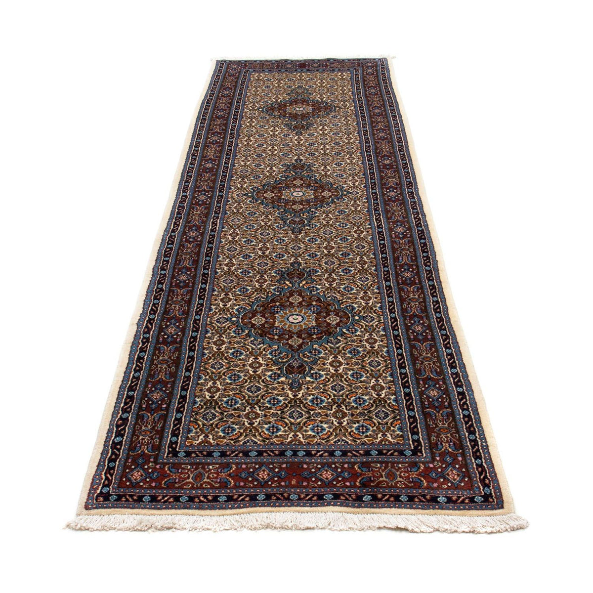 Løber Persisk tæppe - Classic - 295 x 82 cm - beige