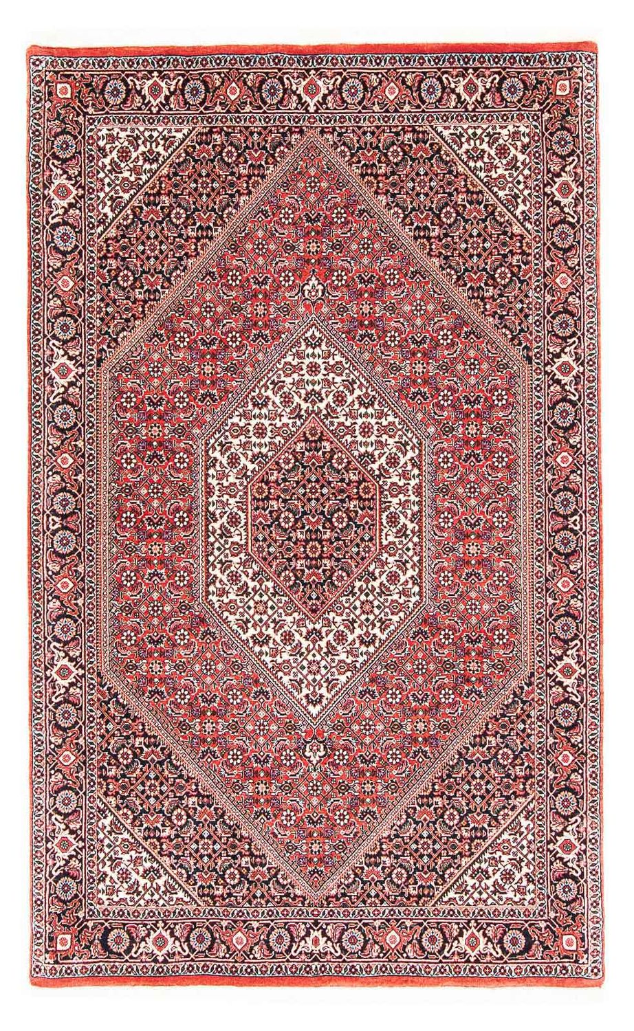 Persisk tæppe - Bijar - 181 x 108 cm - rød