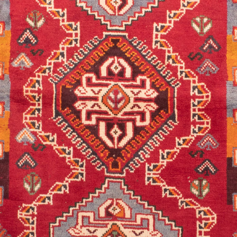 Persisk tæppe - Nomadisk - 155 x 105 cm - mørkerød