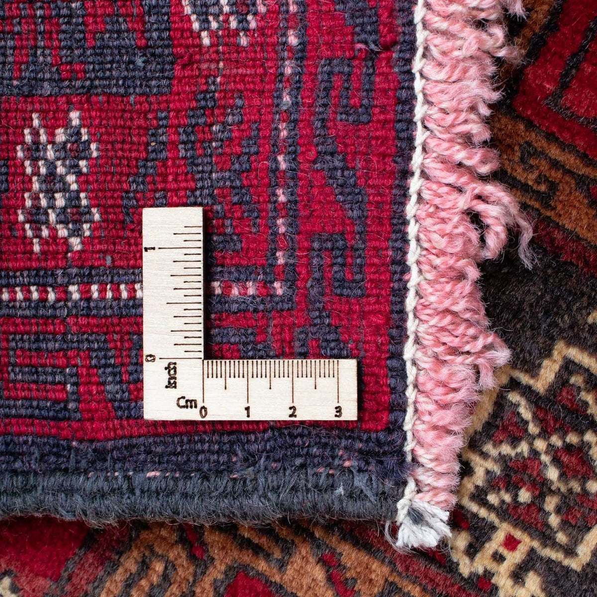 Baluch-tæppe - 150 x 97 cm - mørkerød