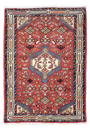 Persisk tæppe - Nomadisk - 120 x 83 cm - rød