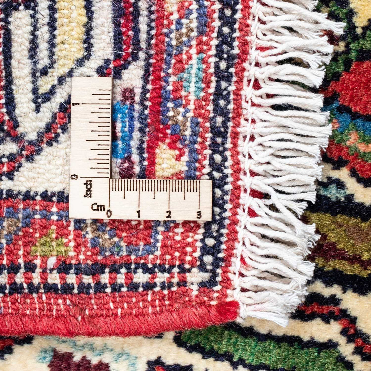 Persisk tæppe - Nomadisk - 128 x 80 cm - lysrød
