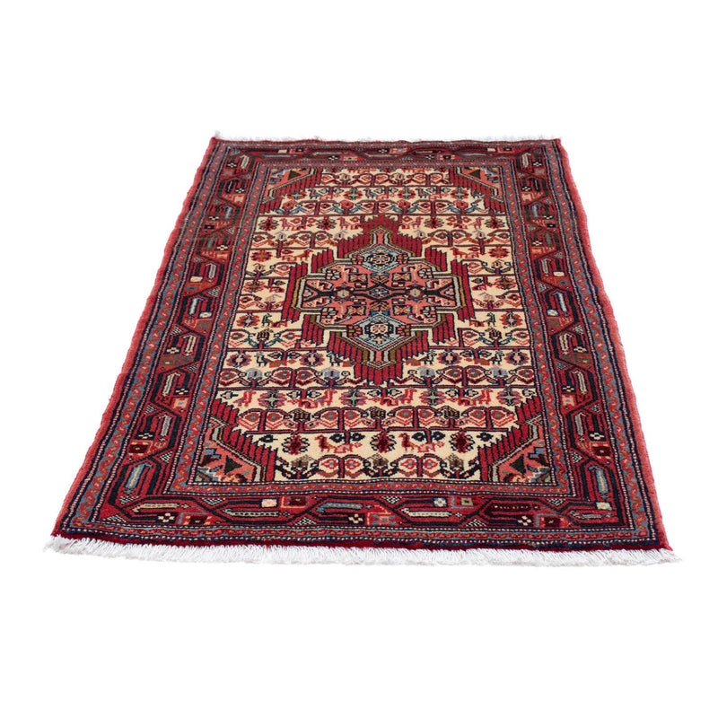 Persisk tæppe - Nomadisk - 133 x 88 cm - beige