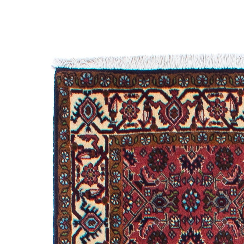 Løber Persisk tæppe - Bijar - 308 x 81 cm - lysrød