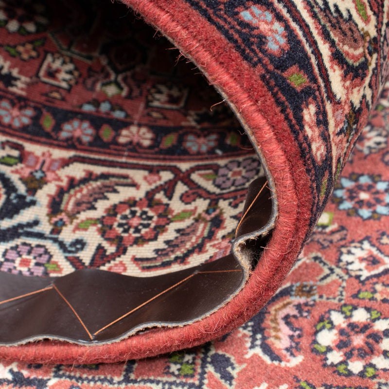 Løber Persisk tæppe - Bijar - 290 x 84 cm - lysrød