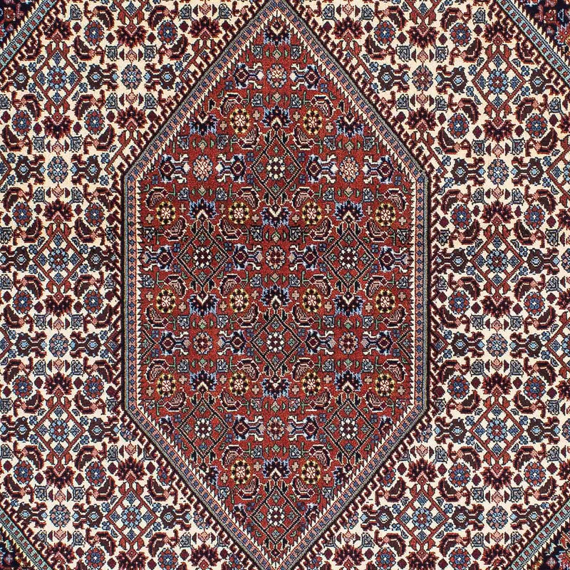 Persisk tæppe - Bijar - 199 x 135 cm - mørkeblå