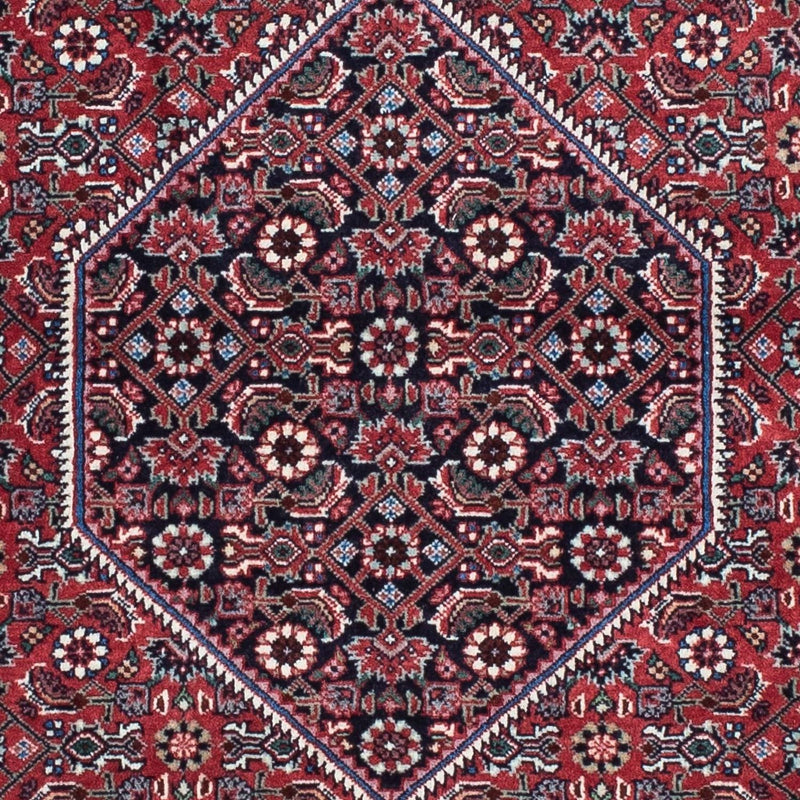 Løber Persisk tæppe - Bijar - 196 x 72 cm - rød