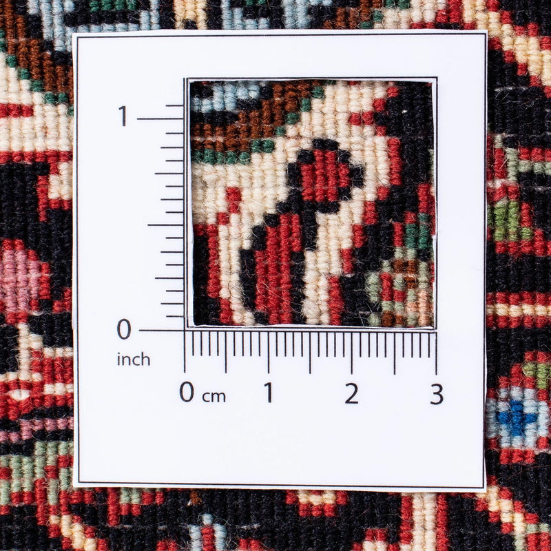 Persisk tæppe - Bijar - 237 x 172 cm - lysrød