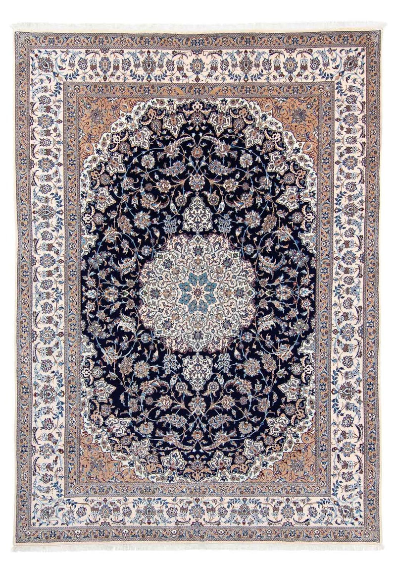 Persisk tæppe - Nain - Premium - 346 x 246 cm - beige