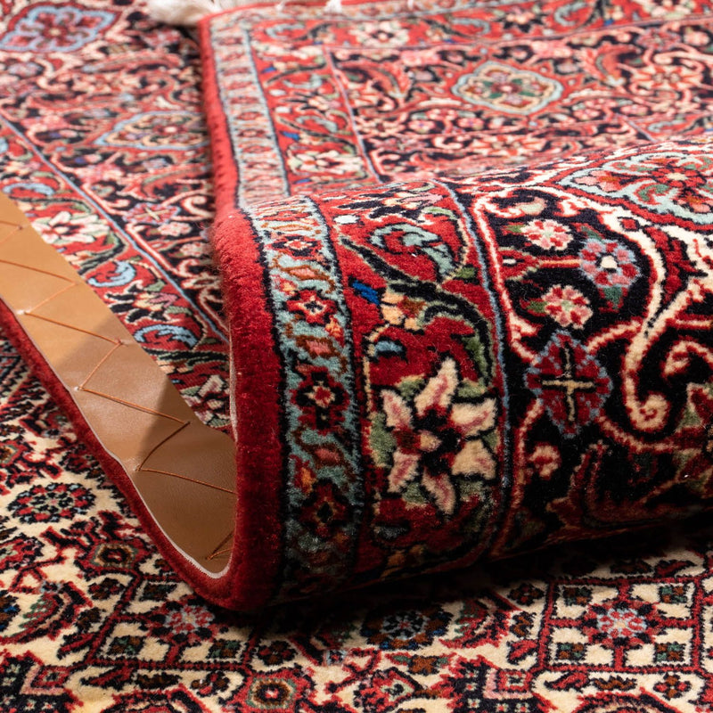 Persisk tæppe - Bijar - Royal - 352 x 254 cm - rød