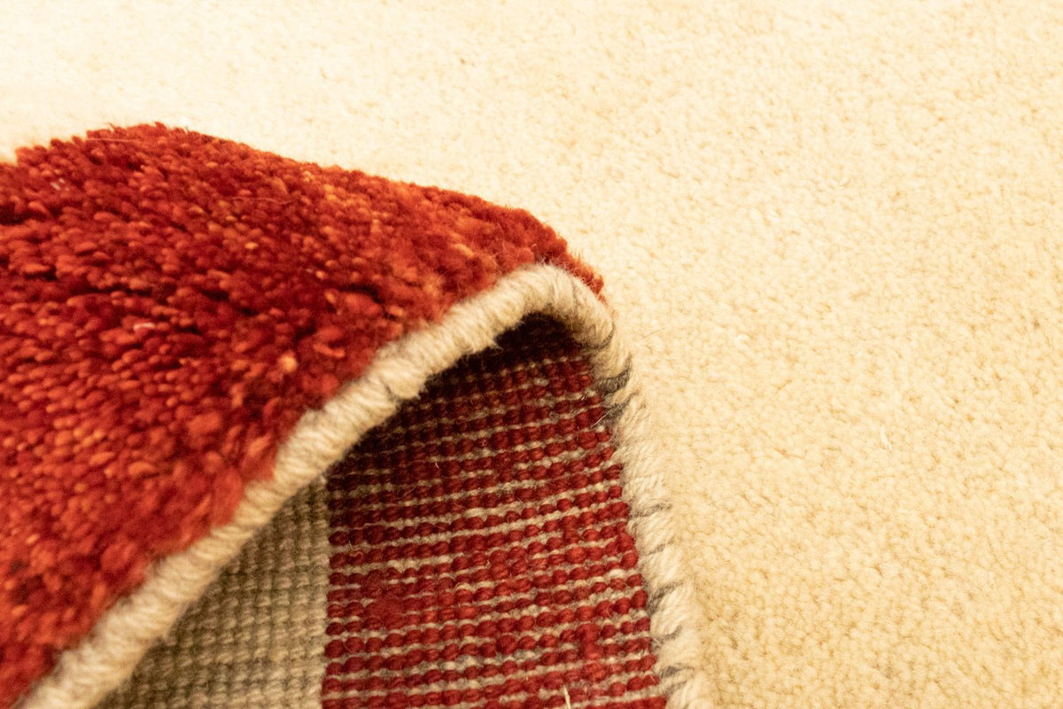 Gabbeh-tæppe - Persisk - 125 x 83 cm - beige