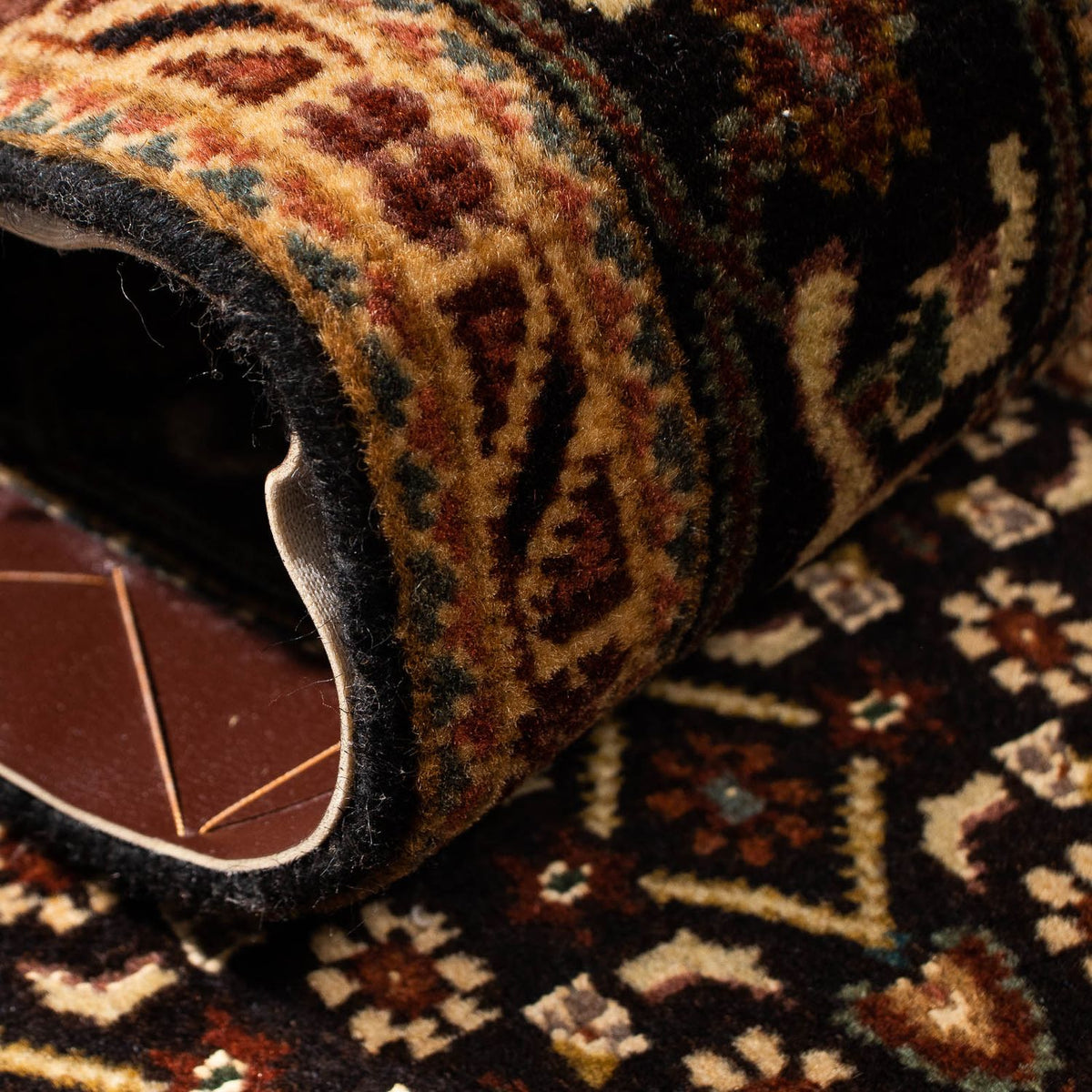 Løber Persisk tæppe - Tabriz - 292 x 68 cm - flerfarvet