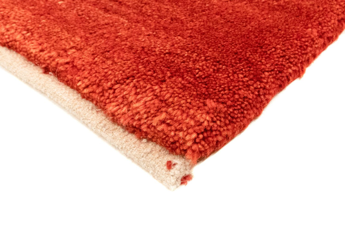 Gabbeh Tæppe - Loribaft Persisk - 130 x 81 cm - rød