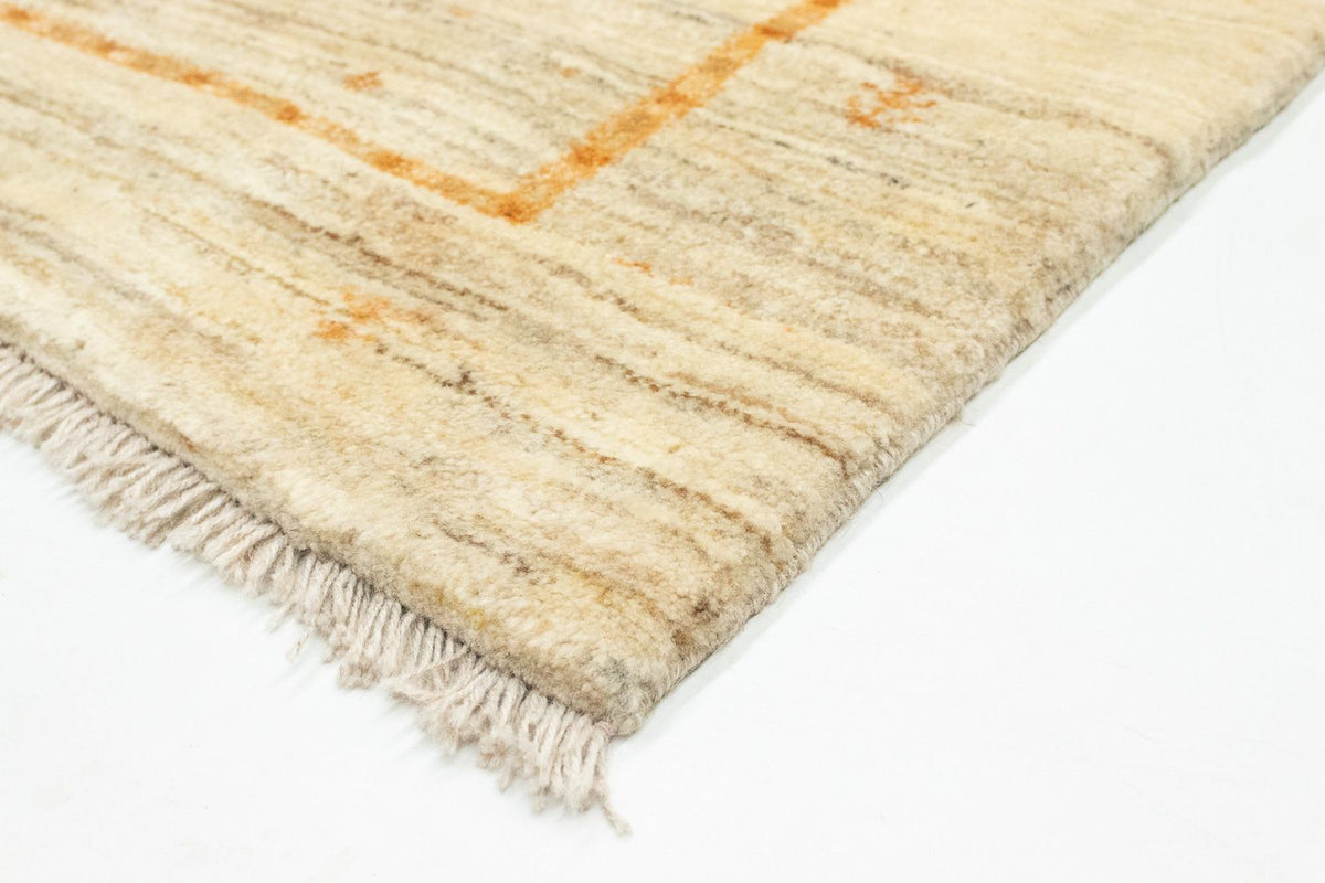 Gabbeh-tæppe - Persisk - 147 x 99 cm - beige