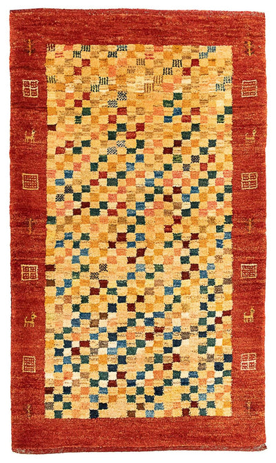 Persisk Gabbeh Tæppe 78x139cm - Perserteppich Wollteppich