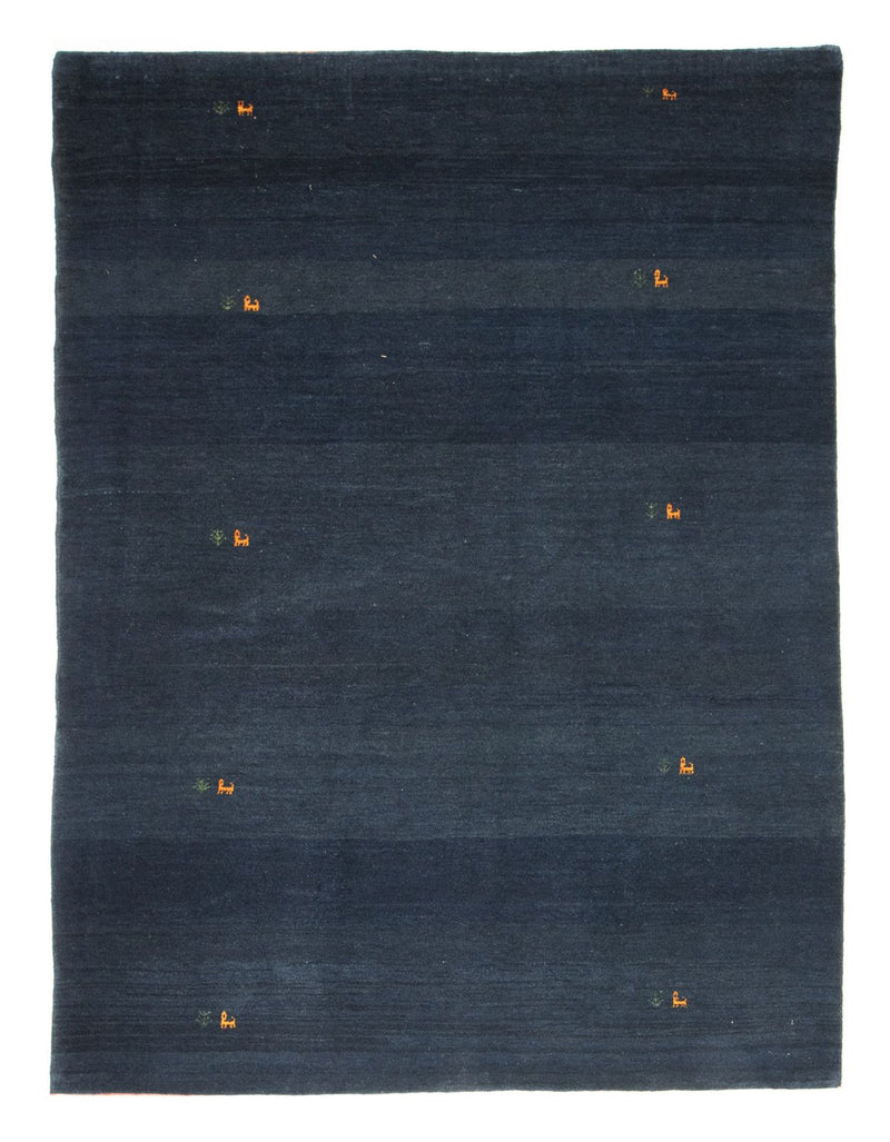 Gabbeh-tæppe - Persisk - 227 x 175 cm - mørkeblå