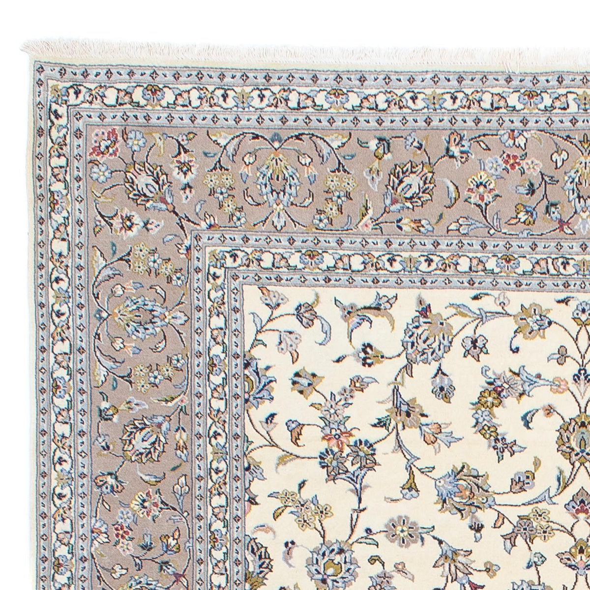 Persisk tæppe - Keshan - 295 x 200 cm - beige