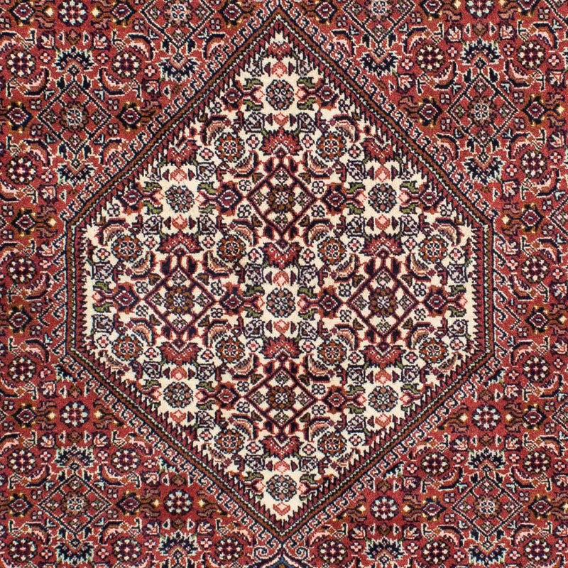 Persisk tæppe - Bijar - 228 x 138 cm - rød