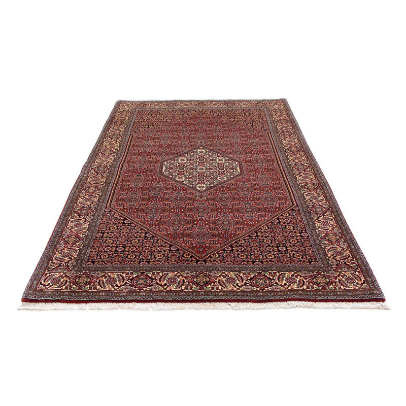 Persisk tæppe - Bijar - 228 x 138 cm - rød