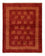 Gabbeh-tæppe - Persisk - 187 x 149 cm - rød