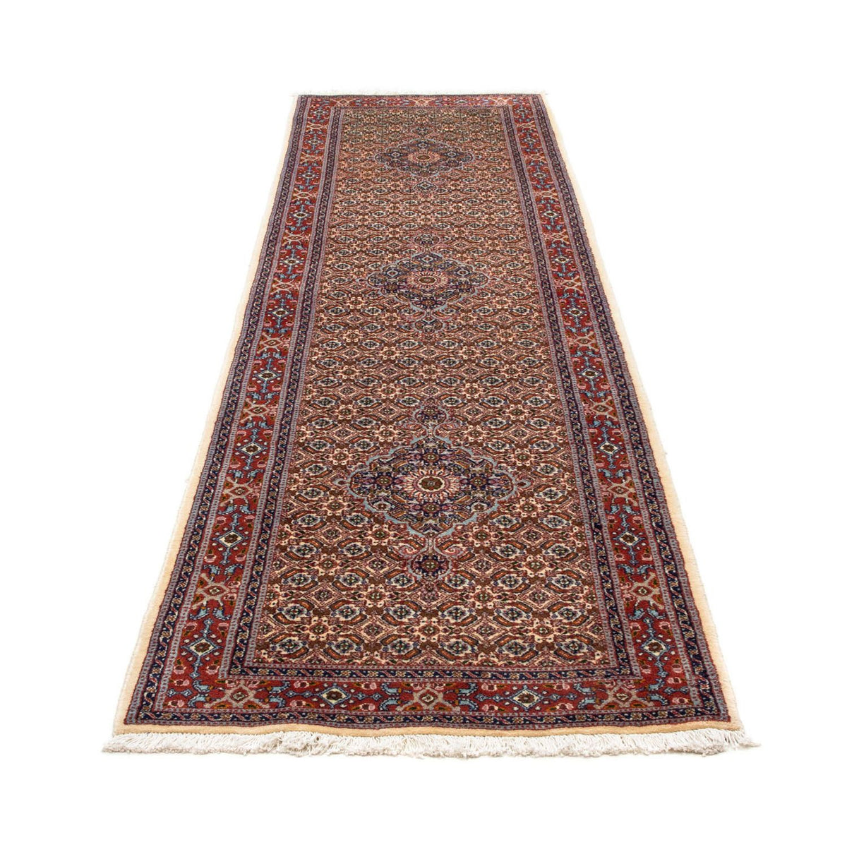 Løber Persisk tæppe - Classic - 295 x 80 cm - beige