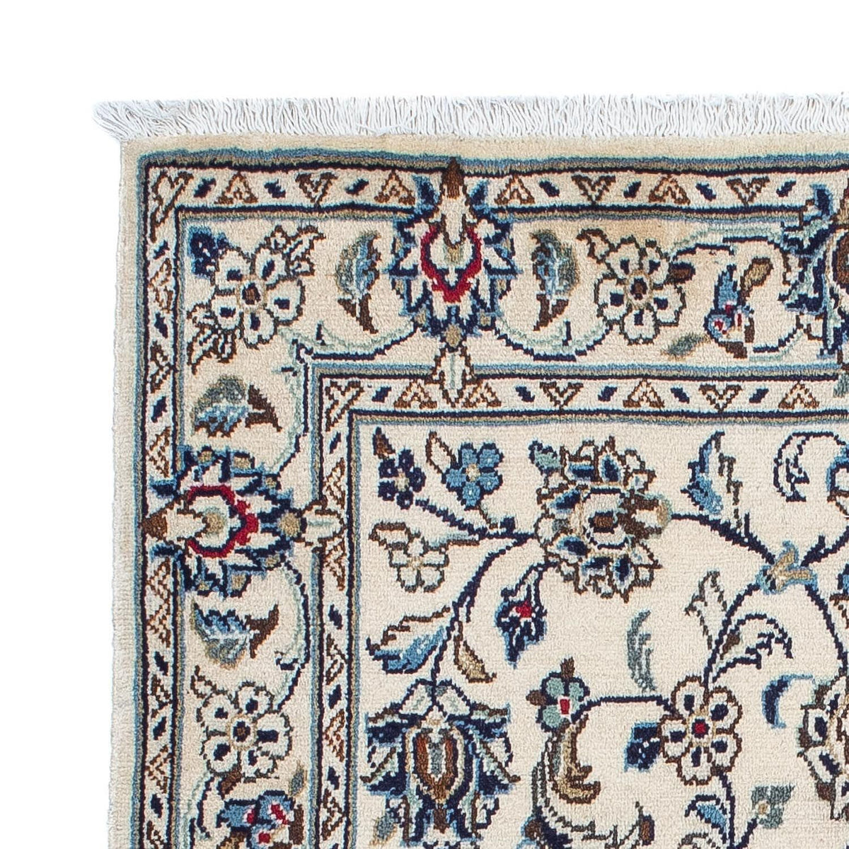 Persisk tæppe - Keshan - 146 x 100 cm - beige