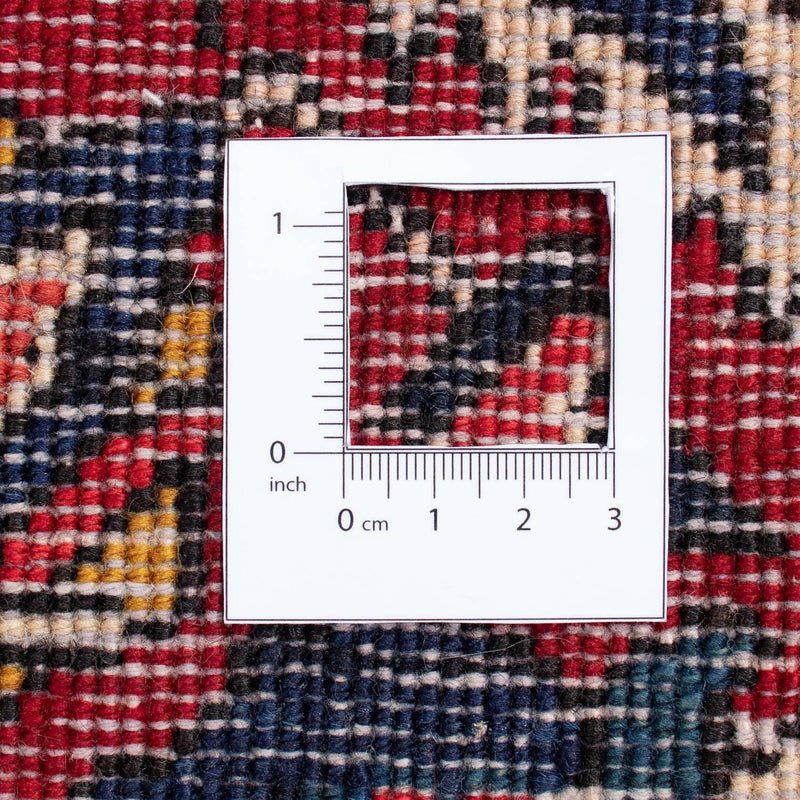 Persisk tæppe - Nomadisk - 374 x 267 cm - mørkeblå