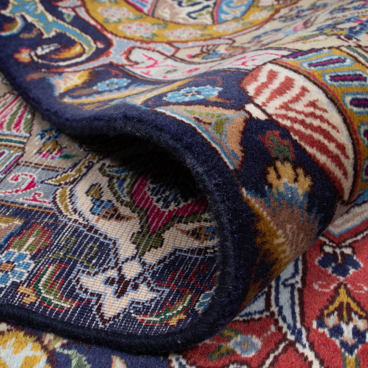 Persisk tæppe - Classic - 288 x 203 cm - mørkeblå