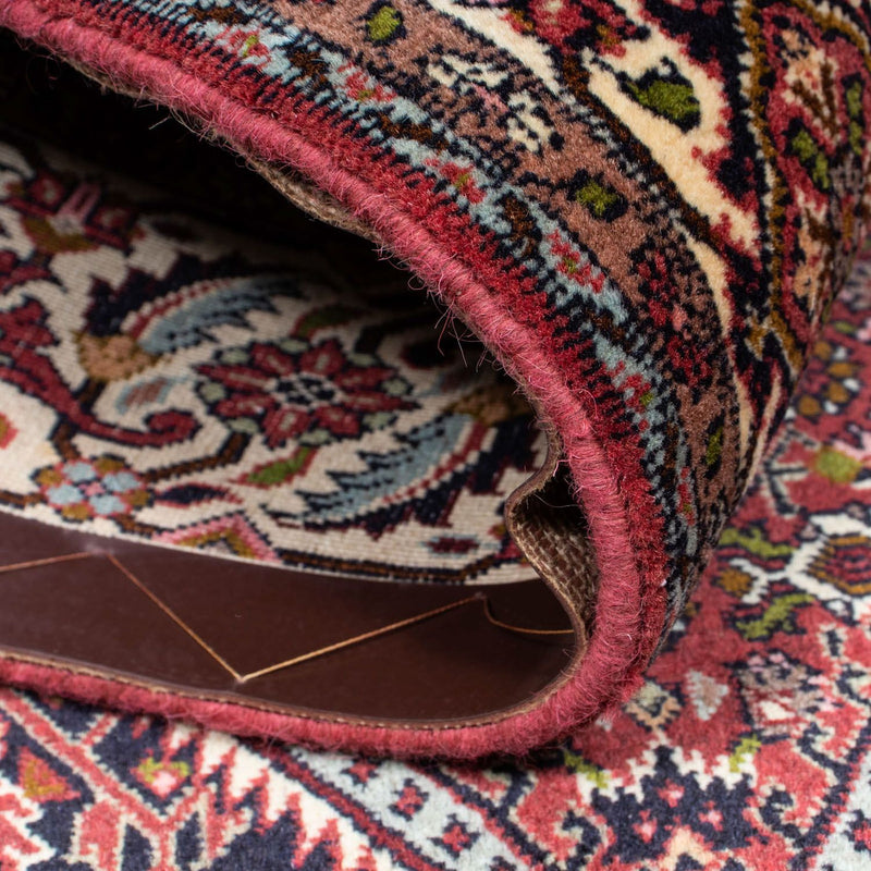 Persisk tæppe - Bijar - 203 x 139 cm - rød