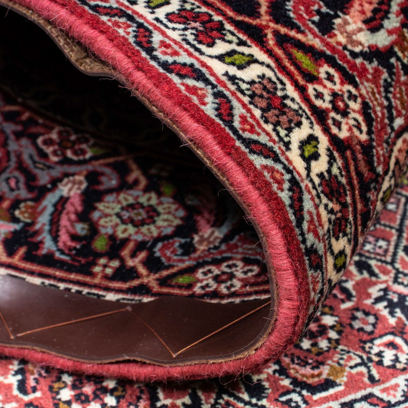 Persisk tæppe - Bijar - 208 x 139 cm - rød