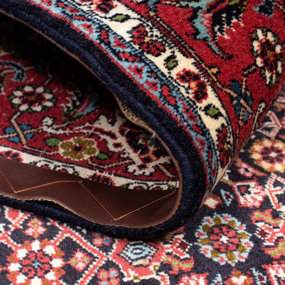 Persisk tæppe - Bijar - 200 x 141 cm - rød