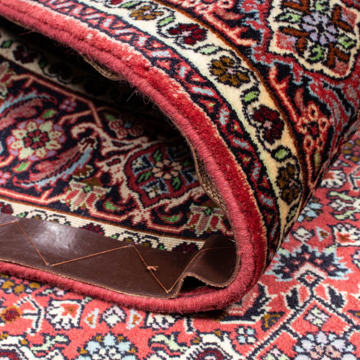 Persisk tæppe - Bijar - 200 x 140 cm - rød