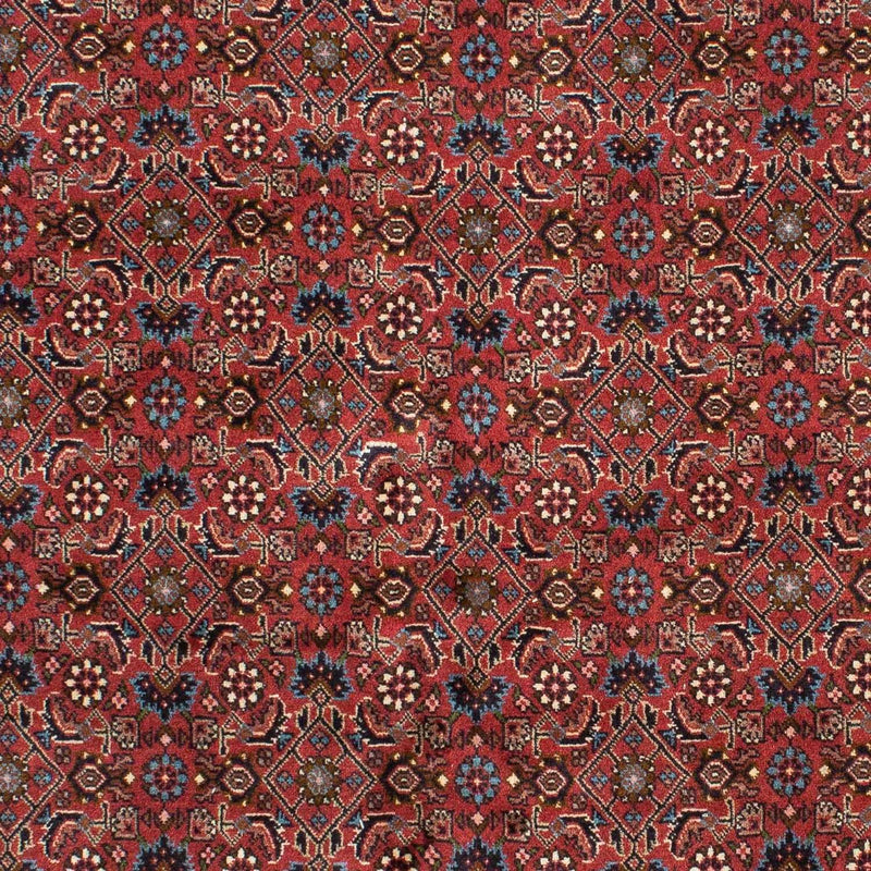 Persisk tæppe - Bijar - 218 x 136 cm - rød