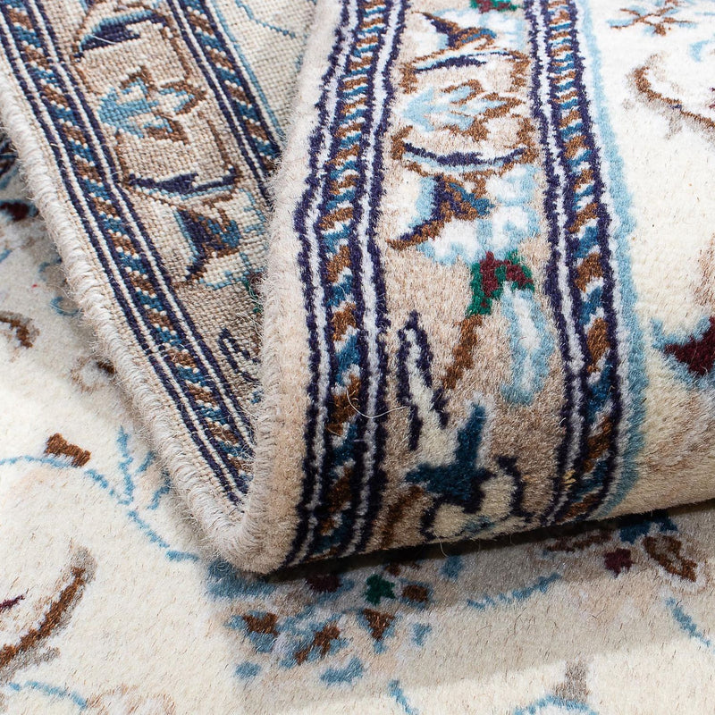 Persisk tæppe - Nain - 136 x 86 cm - beige
