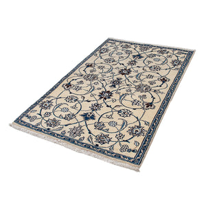 Persisk tæppe - Nain - 154 x 98 cm - beige