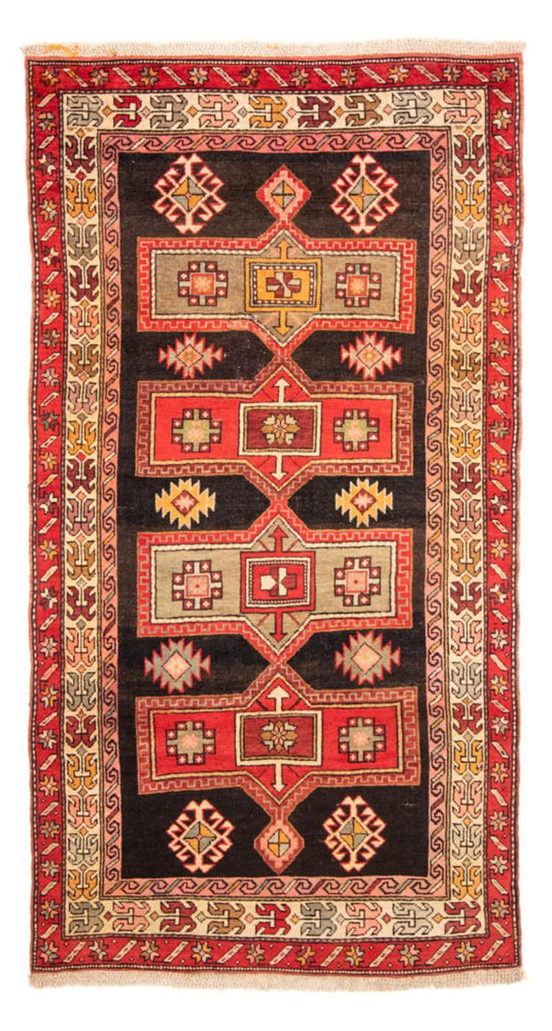 Løber Persisk tæppe - Nomadisk - 235 x 117 cm - mørkeblå