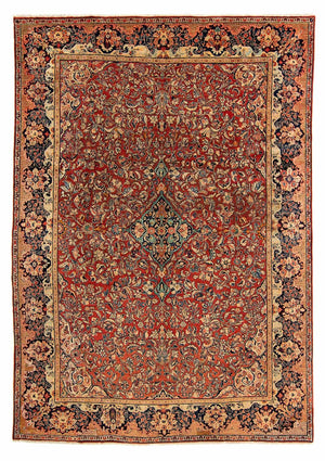 Persisk tæppe - Classic - 412 x 313 cm - rød