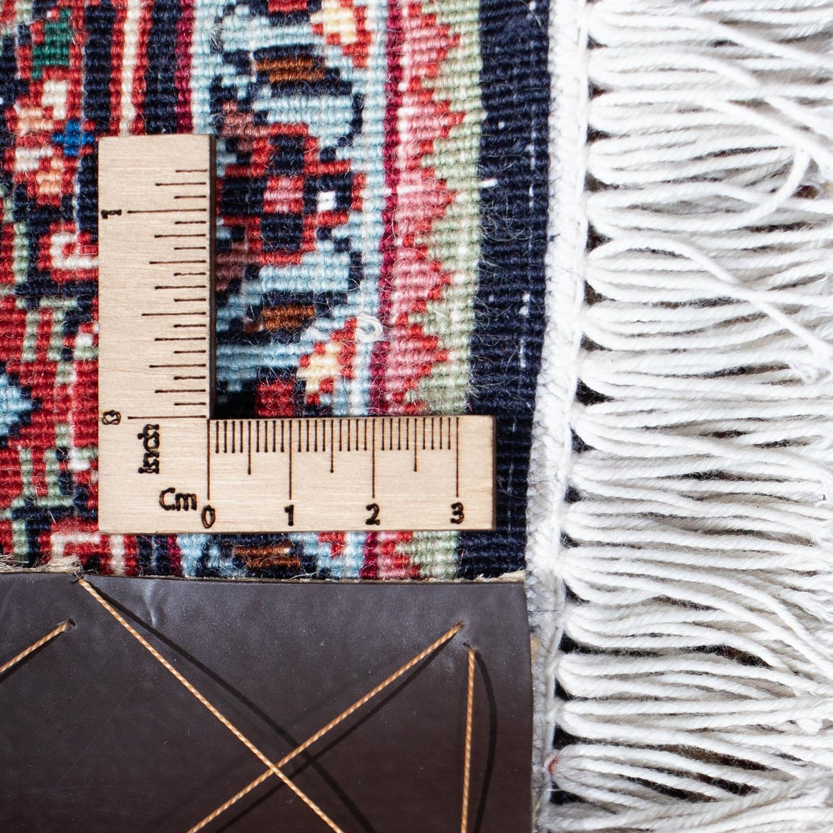 Løber Persisk tæppe - Bijar - 215 x 80 cm - blå