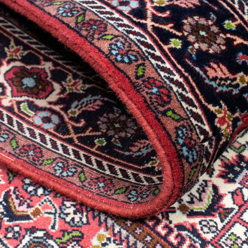 Persisk tæppe - Bijar - 218 x 148 cm - rød