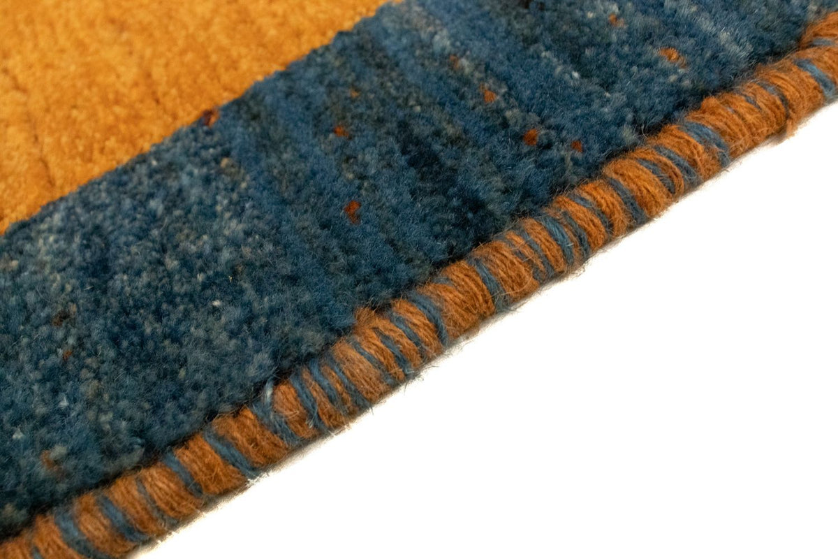 Gabbeh-tæppe - Persisk - 85 x 64 cm - guld