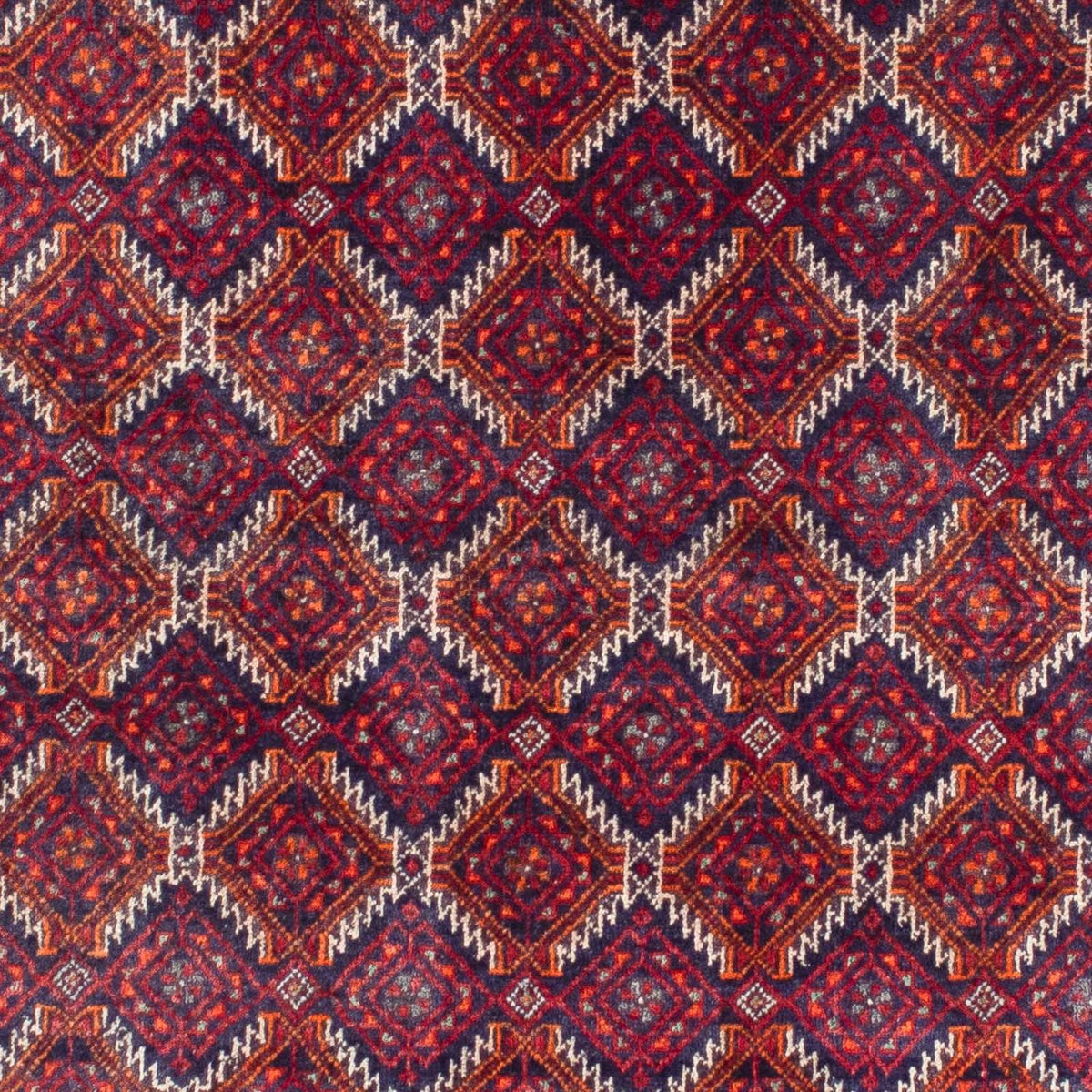 Baluch-tæppe - 165 x 95 cm - mørkerød