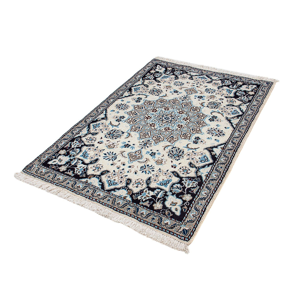 Persisk tæppe - Nain - 137 x 90 cm - beige