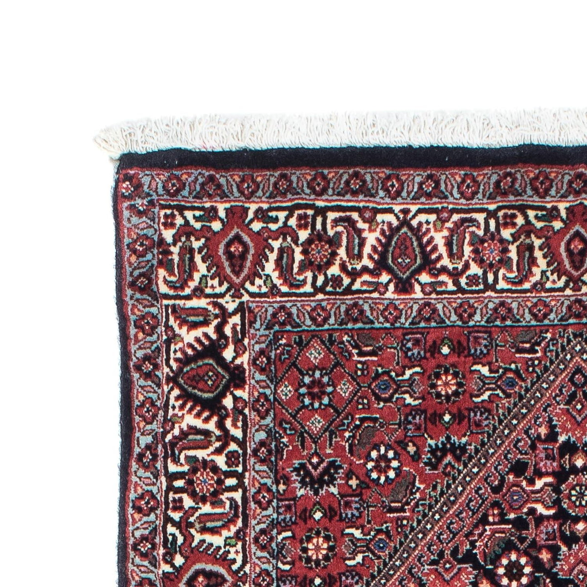 Løber Persisk tæppe - Bijar - 196 x 72 cm - mørkeblå