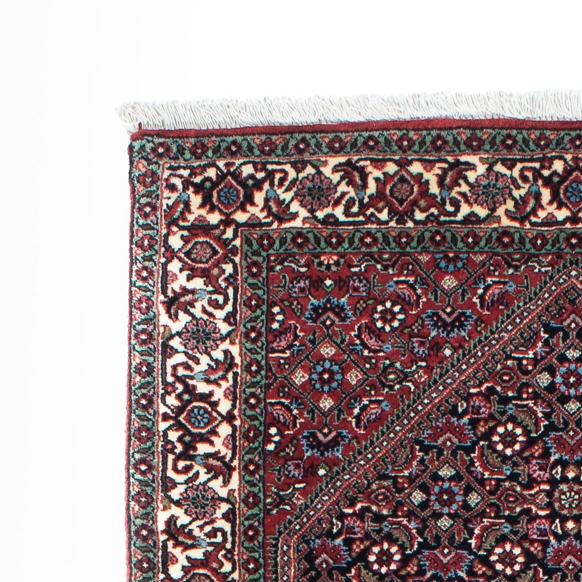 Løber Persisk tæppe - Bijar - 208 x 74 cm - mørkeblå